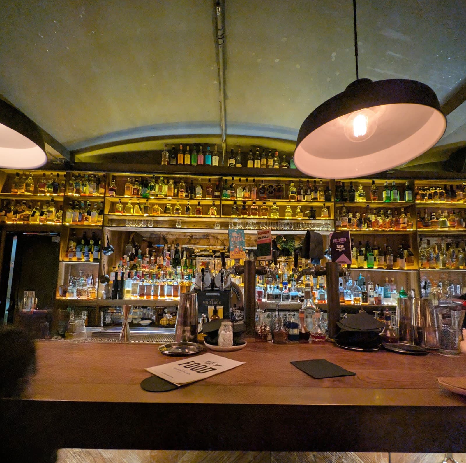 Beneath Driver Lane underground bar, Melbourne