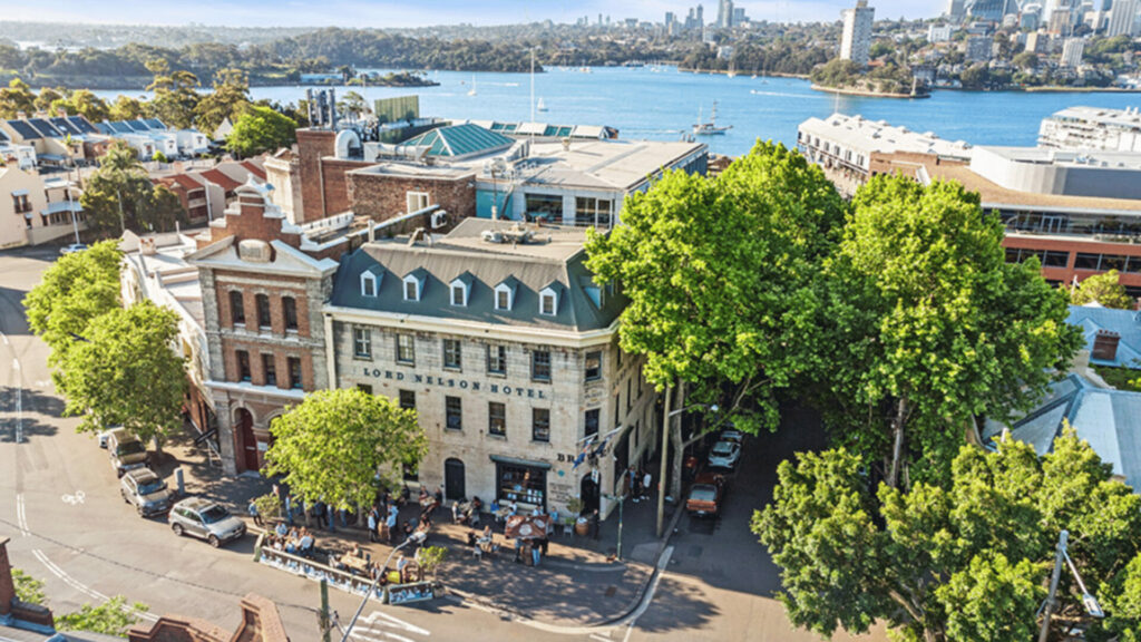 The Lord Nelson Brewery Hotel in Sydney