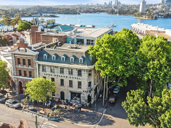 The Lord Nelson Brewery Hotel in Sydney