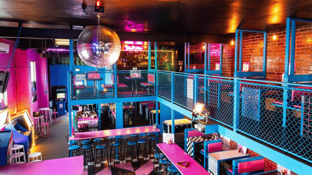 Evie's Disco diner in melbourne