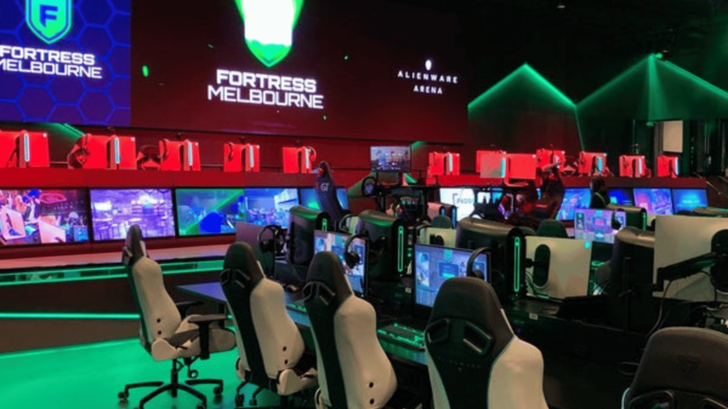Fortress Gaming Bar in Melbourne 
