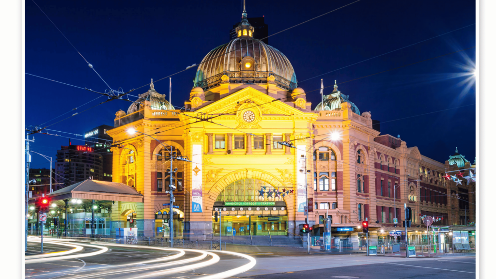 Flinders Street Station places to visit in Melbourne