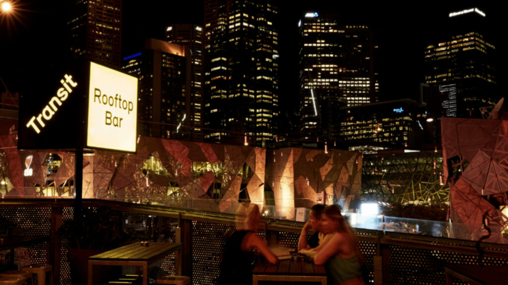 Transit Rooftop Bar in Melbourne