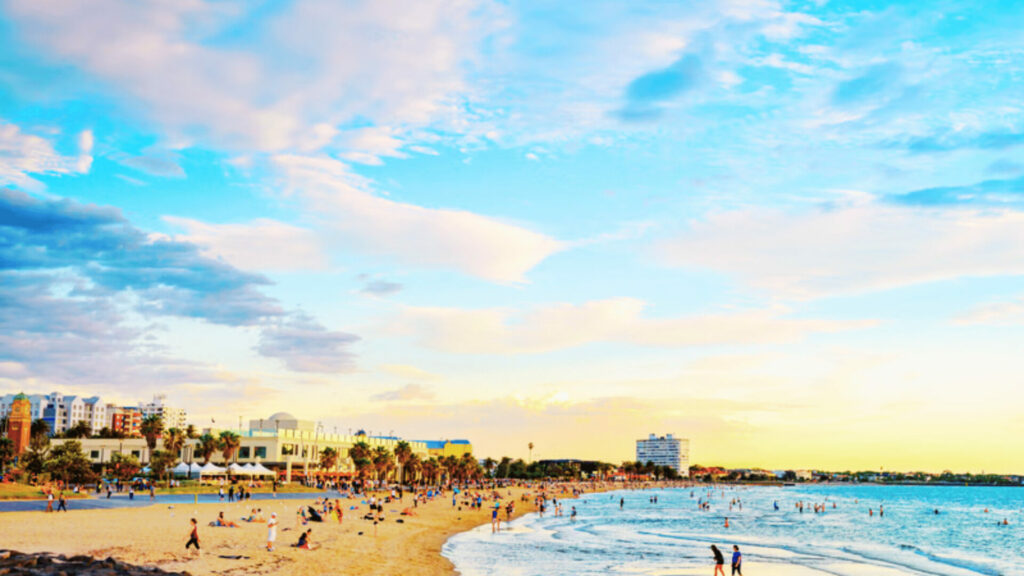 St Kilda Beach Melbourne