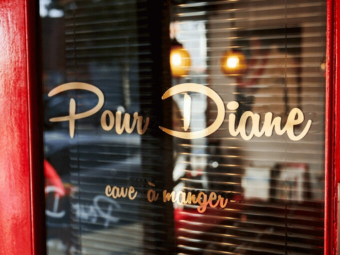 Pour Diane wine bar in Melbourne