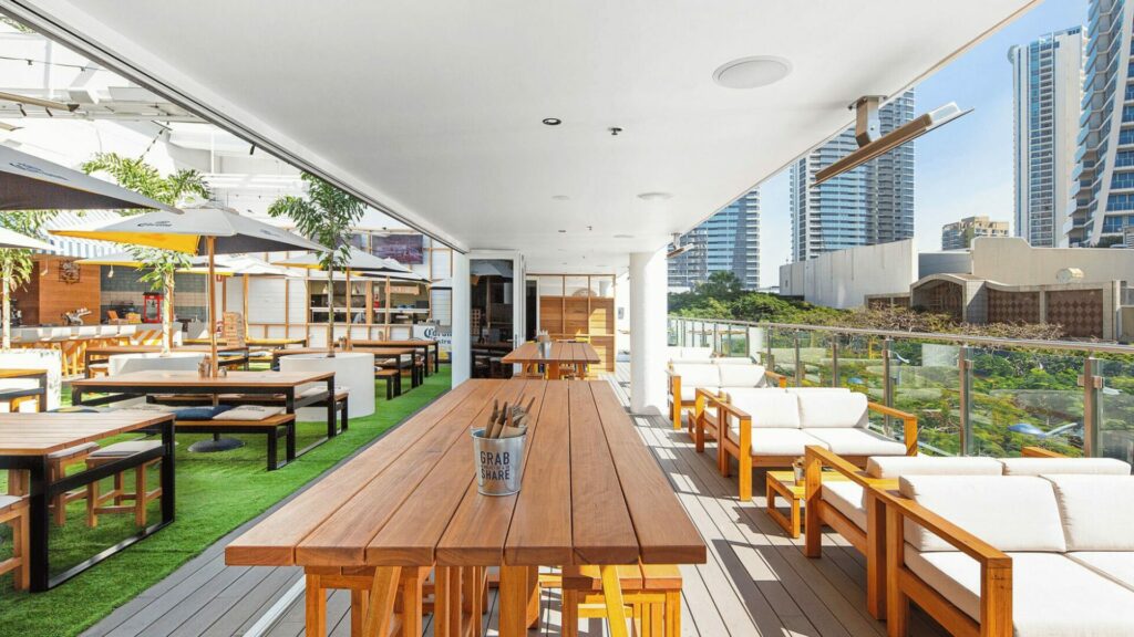 Surfers Paradise Beer garden