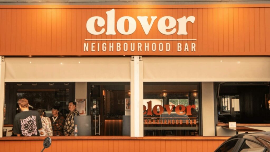 Clover Neighbourhood bar in Brisbane